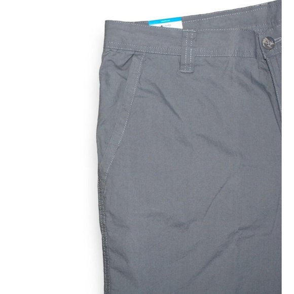 Columbia Men's Washed Out Short, Grey Ash, New With Tags - Picture 8 of 14